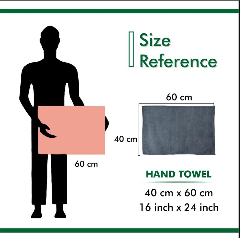 ZEDFIBER Microfiber Gym Hand Towel Small Workout Towel - Image 4