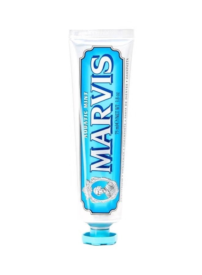 Aquatic Mint Toothpaste 85ml – Refreshing Mint Toothpaste for Fresh Breath, Deep Cleaning, Teeth Protection & Long Lasting Oral Freshness for Men & Women