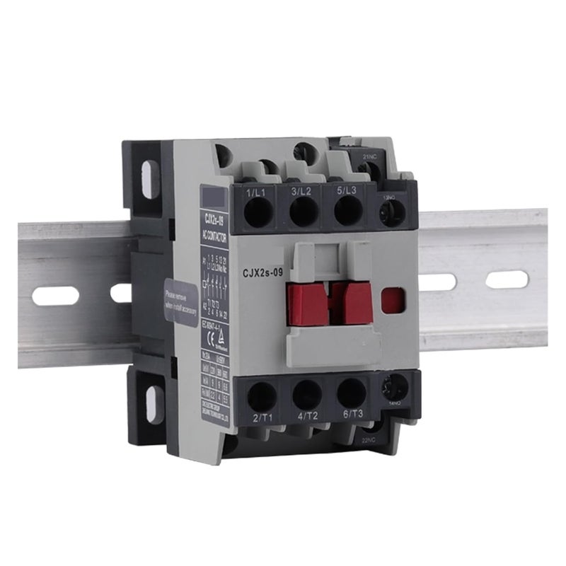 CJX2S 3 مرحلة 3 قطب تيار متردد 25A 220V ملف 1NO 1NC IEC 60947 4 1 - Image 4