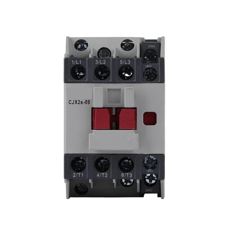 CJX2S 3 مرحلة 3 قطب تيار متردد 25A 220V ملف 1NO 1NC IEC 60947 4 1 - Image 1