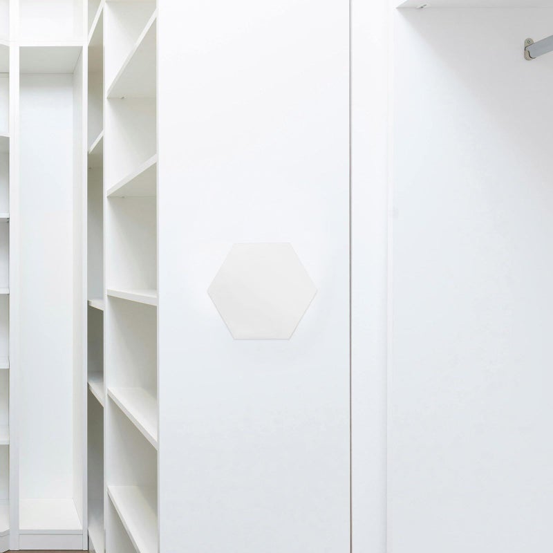 Hexagon Acrylic Wall Mirror Adhesive Frameless for Bathroom Bedroom Living Room Decor - Image 5