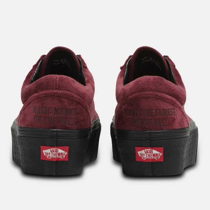 Vans Red Disney x Old Skool Stackform Unisex Shoes  | Best Price UAE