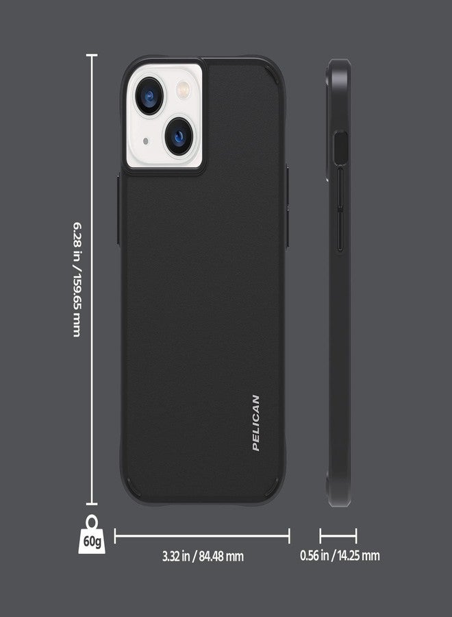 بيلكان سلسلة Pelican Ranger - غطاء حماية لهاتف iPhone 13 [حماية من السقوط من ارتفاع 15 قدمًا وفقًا للمعايير العسكرية] [متوافق مع الشحن اللاسلكي] غطاء هاتف لامع وجذاب مقاوم للصدمات لهاتف iPhone 13 مقاس 6.1 بوصة مع مقاومة للخدش - لامع - Image 4
