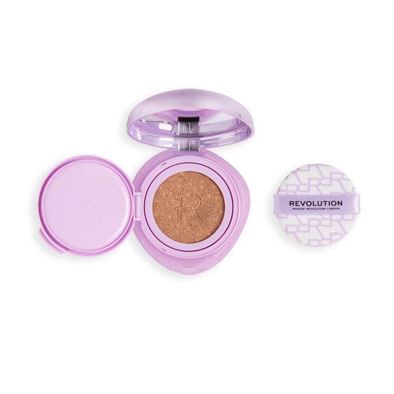 Revolution Superdewy Cushion Foundation Medium Tan Cool - Image 1