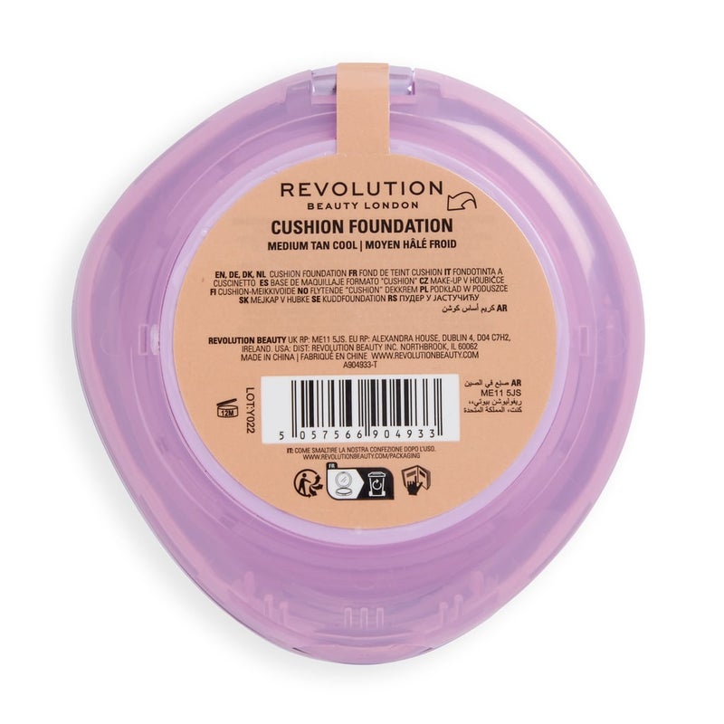 Revolution Superdewy Cushion Foundation Medium Tan Cool - Image 3