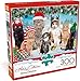 Buffalo Games Meowy Christmas 300 Piece Holiday Jigsaw Puzzle Colorful Festive Puzzles for Adults PrecisionCut Pieces Beautiful Winter Artwork - Image 3