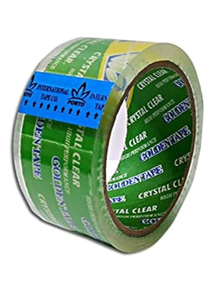 Generic High performance clear packing tape, shipping box packaging tape for moving, office, carton sealing & storage 60 m - clear  - Image 1