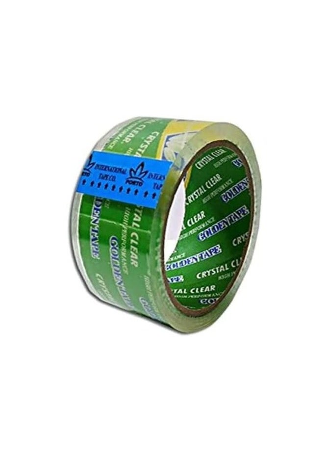 Generic High performance clear packing tape, shipping box packaging tape for moving, office, carton sealing & storage 60 m - clear  - Image 3