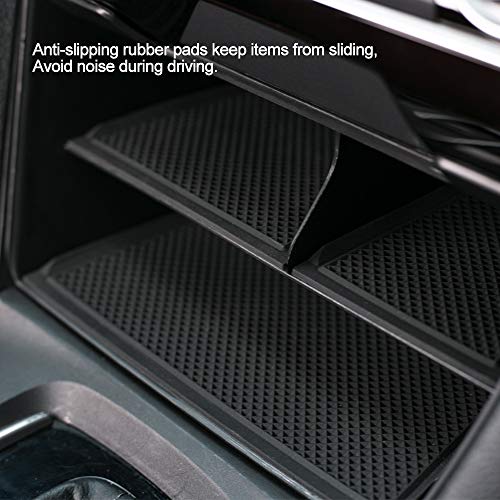 CKE Compatible with Honda Civic 2021 2020 2019 2018 2017 2016 Accessories Car Interior Center Consoles Storage Box Armrest Organizer Tray Insert -Black - Image 3