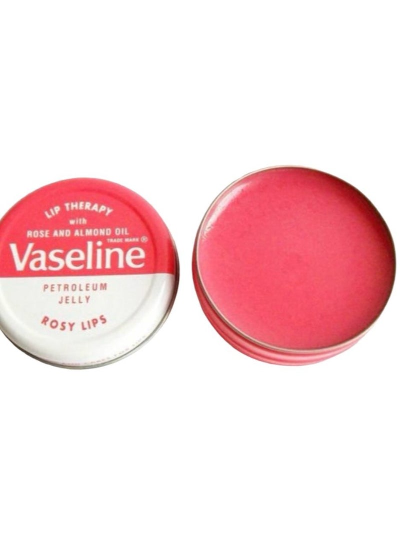 فازلين مرطب شفاه ليب ثيرابي روزي ليبس 6 قطعه - Image 2