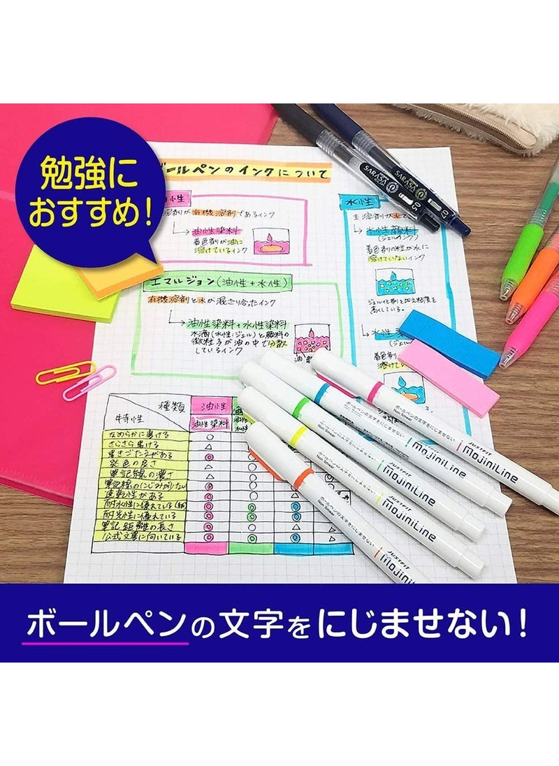 ZEBRA Justfit Highlighter 5 Pack  - Image 3