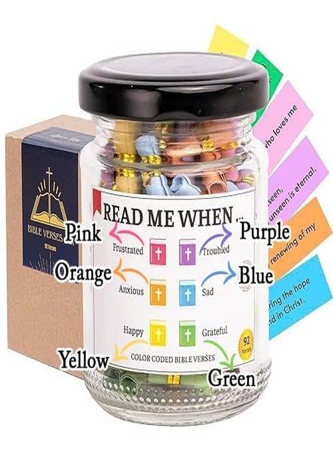 Musemory Bible Verse Jar, Bible Accessories, Prayer Jar, Graduation for Her, Christian Gift For Women, Teacher Appreciation Gifts, Bible Jar for Emotions And Feelings, Mothers day gifts for Mom - Image 2