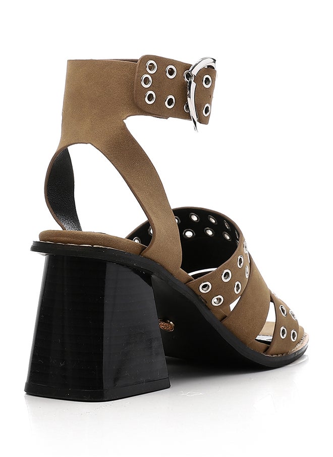 DejaVu - Block Sandal Shoes - Image 1