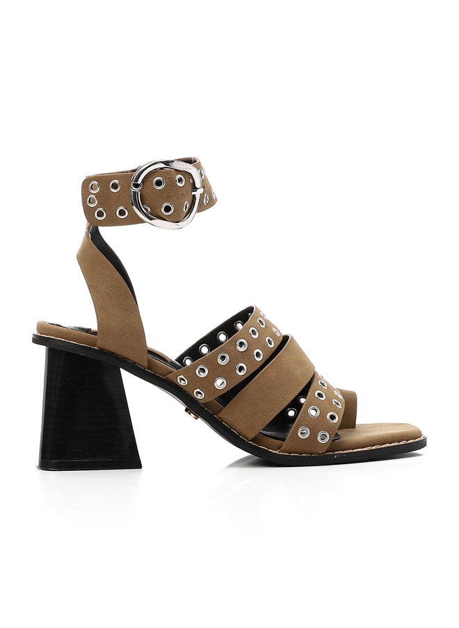 DejaVu - Block Sandal Shoes - Image 1