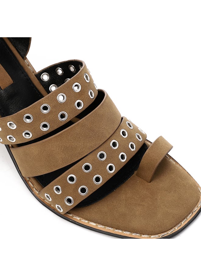 DejaVu - Block Sandal Shoes - Image 1