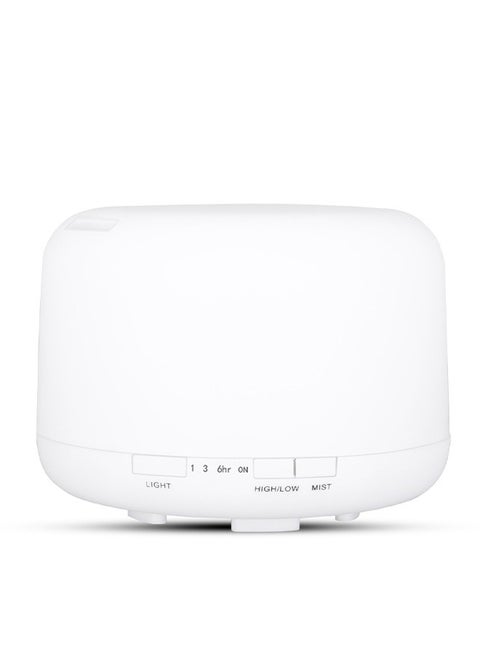 Indoor Simple Aromatherapy Machine, Ultrasonic Air Humidifier With 7-Color Led Lights 500ml