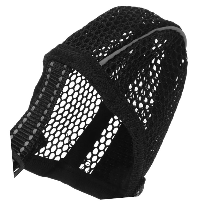 Adjustable Soft Mesh Dog Muzzle For Large Dogs And Cats Breathable Face Mask - Image 4