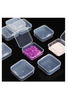 Storage Case, Small Clear Plastic Beads Containers Box with Hinged Lid, Case of Items, Crafts, Jewelry, Hardware, Beads, Electronic Components, Earplugs and Etc（12Pcs） - pzsku/Z9A9CA40F485A39ED43FCZ/45/_/1681533967/18805702-003a-4adf-8894-1959b985c915