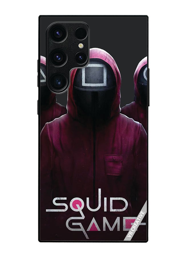 Protective Case Cover For Samsung Galaxy S25 Ultra Squid Game Design Multicolour