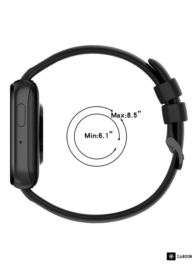 Zaboon OPPO Watch 3 Solid Color Soft Silicone Watch Band - Image 4