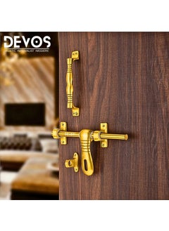 Devos Devos Royal 4 LINE Antique Brass Finish Door ALDROP  - Image 3