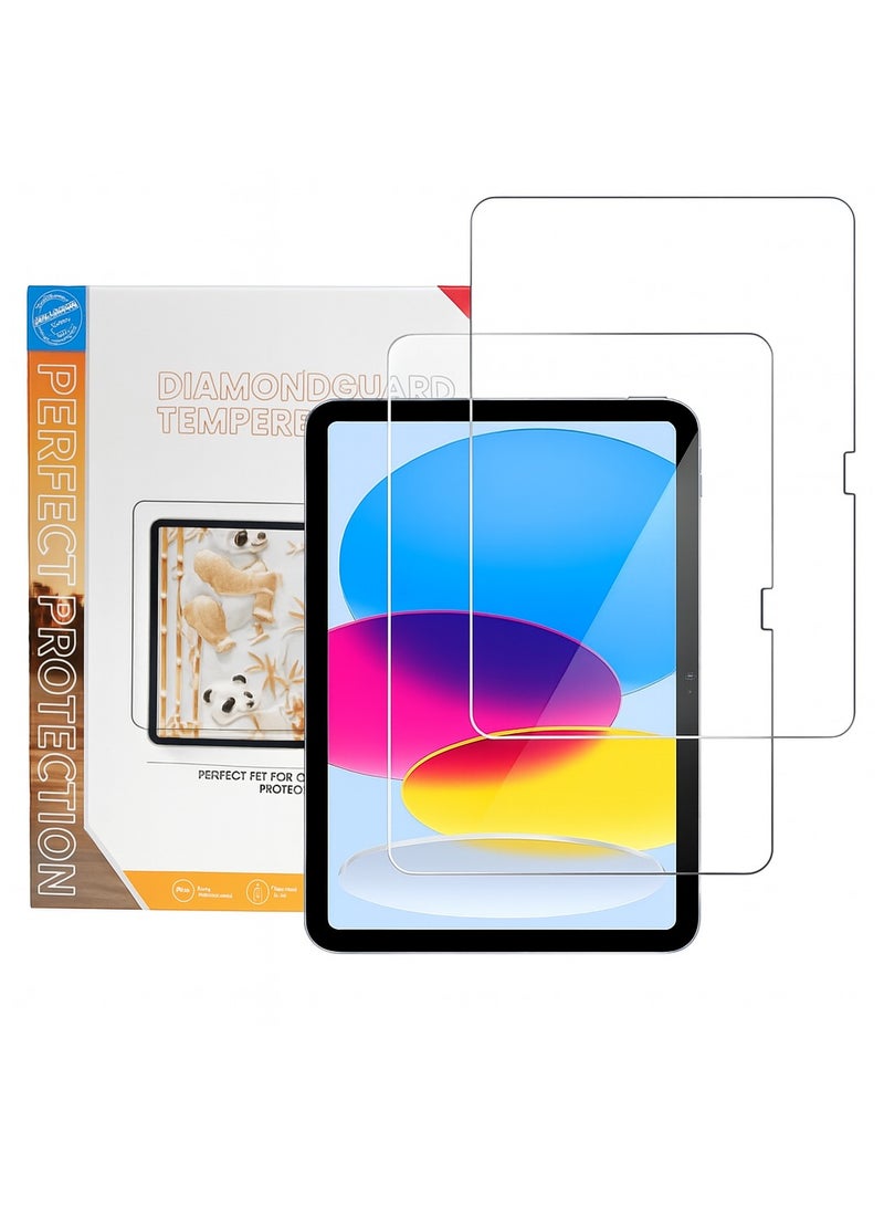 SARAOONT 2 Pack Screen Protector for iPad 11th A16 2025 11 Inch and 10th Gen 2022 10.9 Inch 10H Flexible Film - Image 1