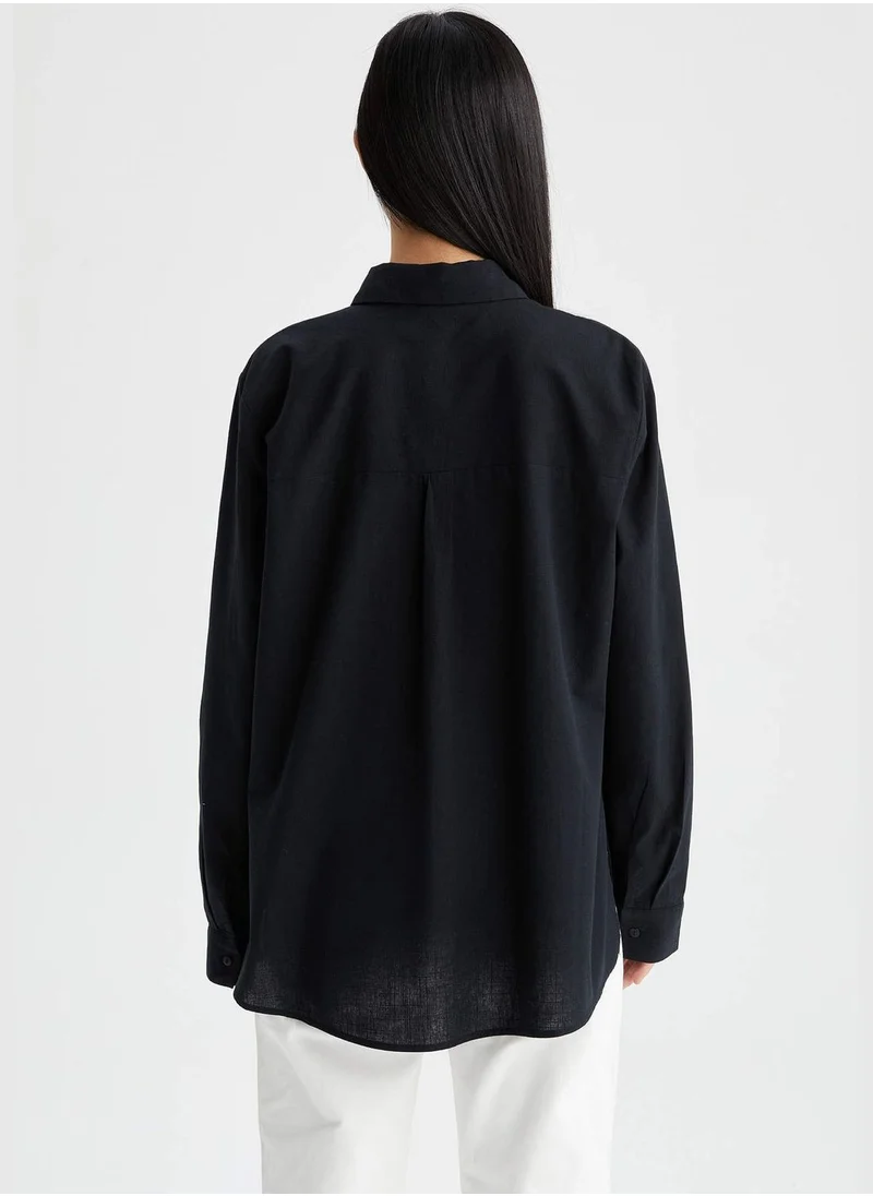DeFacto Regular Fit Long Sleeve Shirt