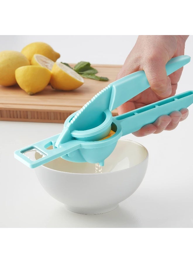 Biella 2 In 1 Lemon Squeezer With Bottle Opener - Lemon Crusher Hand Press Citrus Orange Fruits Juice Squeezing Tool  - Image 3