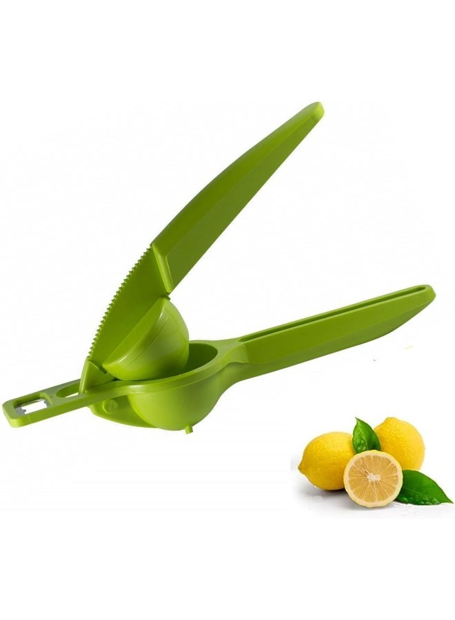 Biella 2 In 1 Lemon Squeezer With Bottle Opener - Lemon Crusher Hand Press Citrus Orange Fruits Juice Squeezing Tool  - Image 1