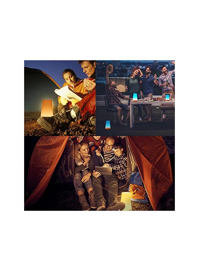 SKY-TOUCH Touch Lamp Night Light Bedroom Bedside Lamp Dimmable Color Night Lamp With Touch Control Adjustable Brightness Remote Control For Bedroom Kid'S Room And Living Room Usb Rechargeable - Image 5