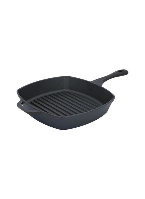 Robust Grill Black With Handle 26 X 26 Cm