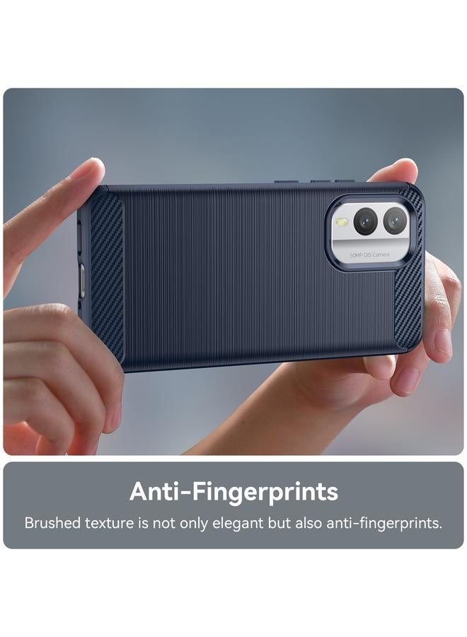 S-TOP Case For Nokia X30 5G Brushed Texture Carbon Fiber TPU Phone Case - Image 5