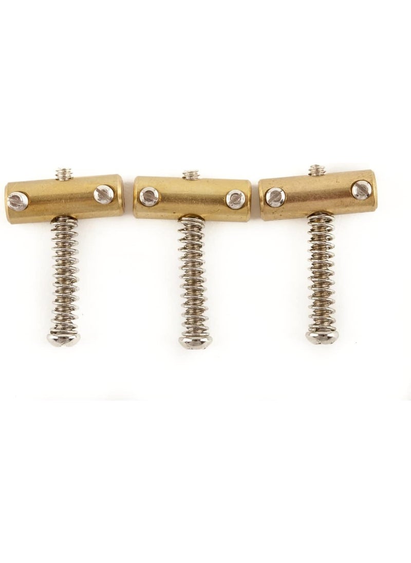 FENDER Fender American Vintage Telecaster Compensated Bridge Saddles Brass 