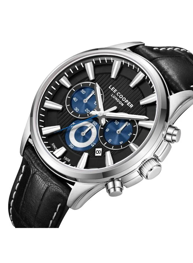 Lee Cooper  Men's Leather Multi Function Watch LC08239.351 - 32 mm for Men | Best Price UAE