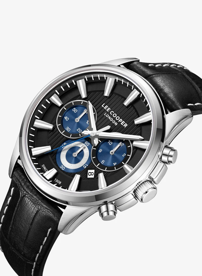 Lee Cooper Men's Leather Multi Function Watch LC08239.351 - 32 mm