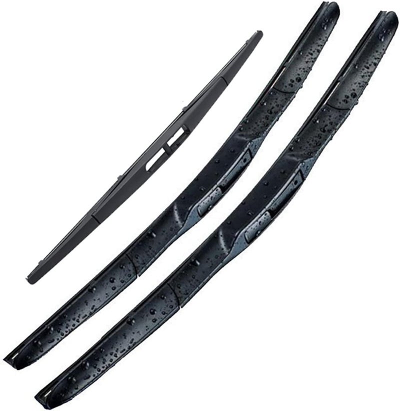 Yurefax Wiper Blades Set for Jazz 2009-2017 - Image 1