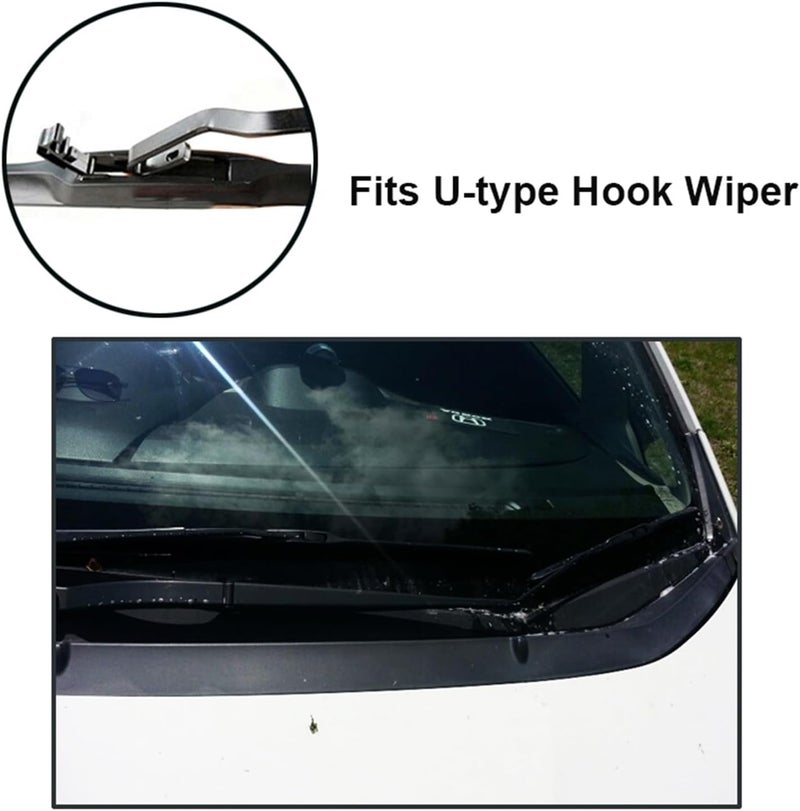 Yurefax Wiper Blades Set for Jazz 2009-2017 - Image 4