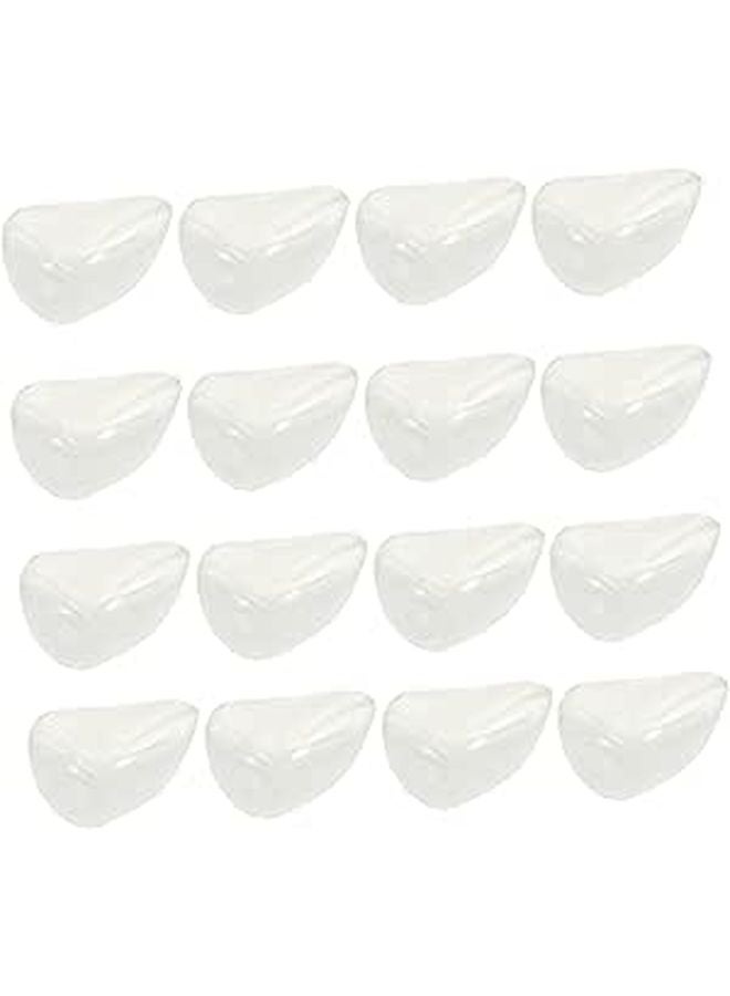 16 Pack Clear Childproof Corner Guards Safety Protectors for Furniture - Image 1