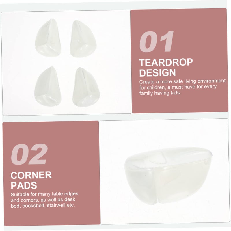 16 Pack Clear Childproof Corner Guards Safety Protectors for Furniture - Image 5