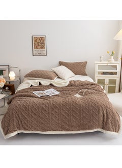 Sharpdo Coral Flannel Thickened Lambswool Blanket Sofa Blanket 180*200CM  - Image 3