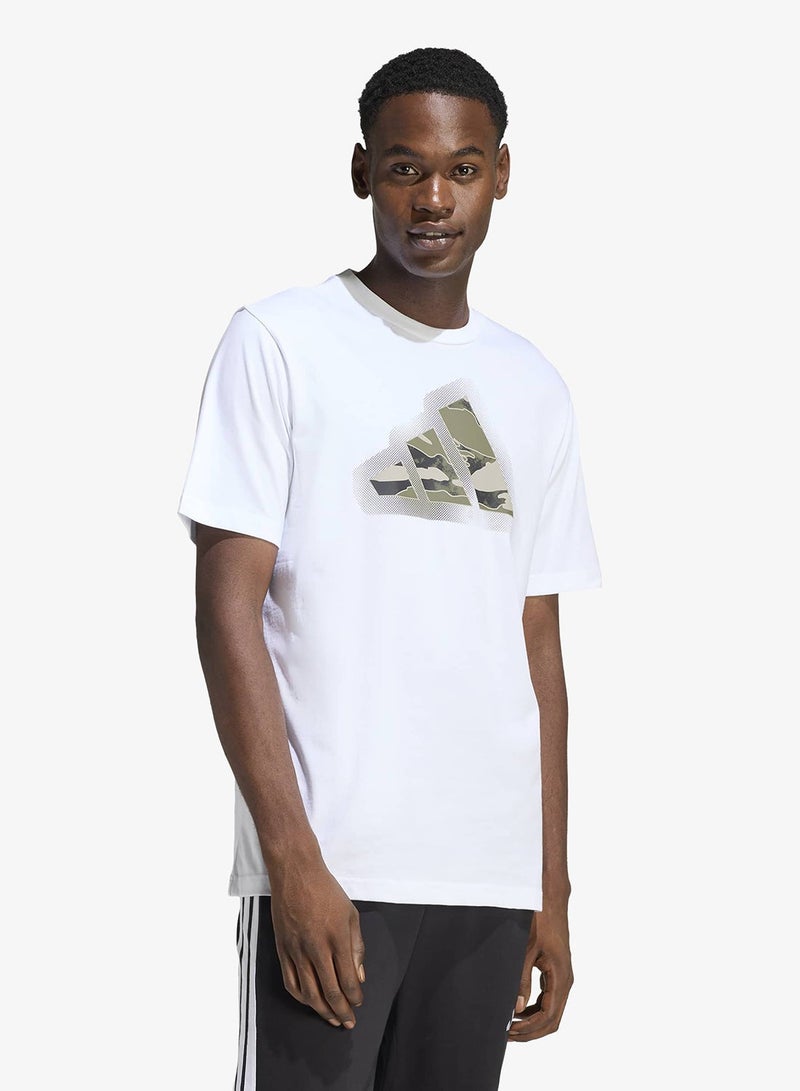 Adidas Camo Modern Logo Graphic T-Shirt - Image 3