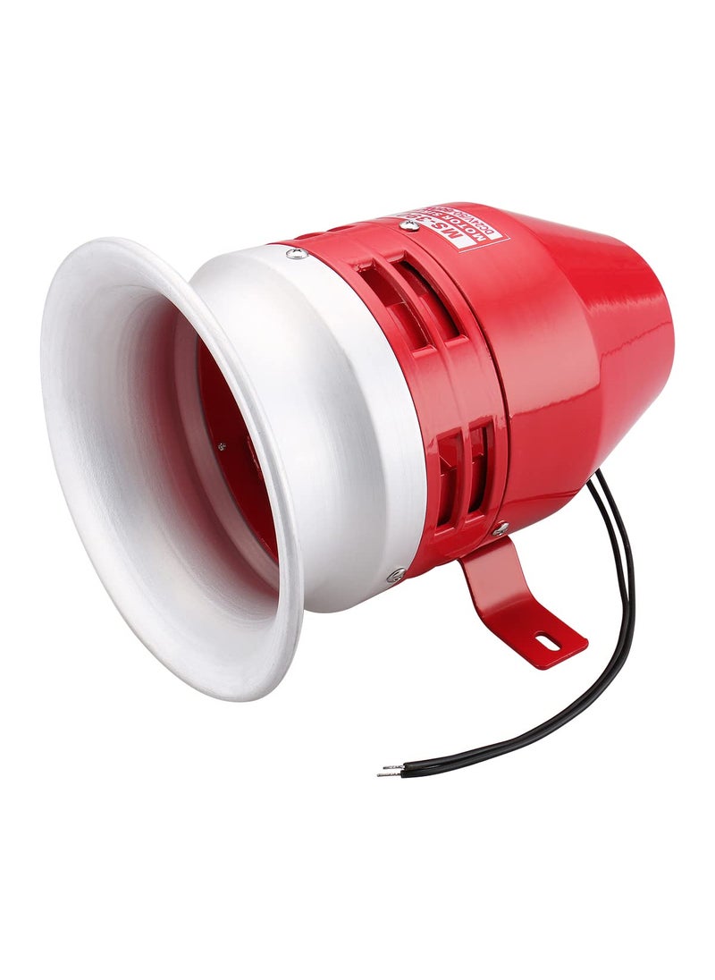 Baomain Baomain Motor Horn Siren Buzzer MS-390 DC 24V 3.1A 125DB Decibel Security  - Image 1