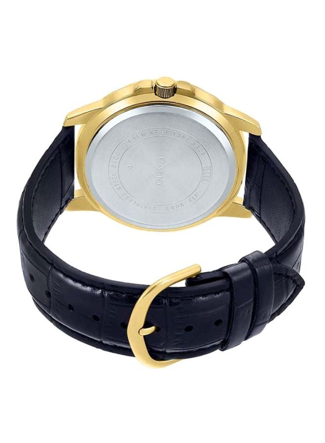 CASIO Men Dress Timepiece Water Resistant Analog Watch MTP-VD01GL-1EV - 45 mm - Black - Image 2