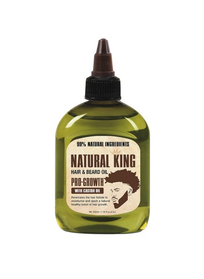 SFC Natural King Progrowth Castor Hair & Beard Oil 7.1 Oz - Image 1