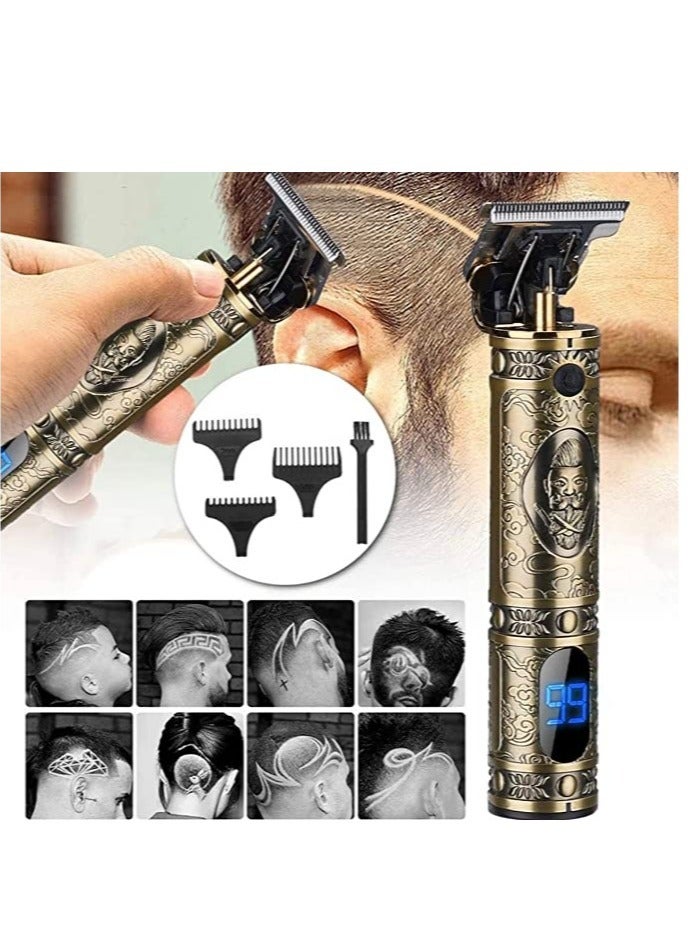 ELTRAZONE Men's Clipper Cordless Hair Clippers, Beard Trimmer Hair Clippers for Men, Professional Cordless Hair Trimmer - Image 3