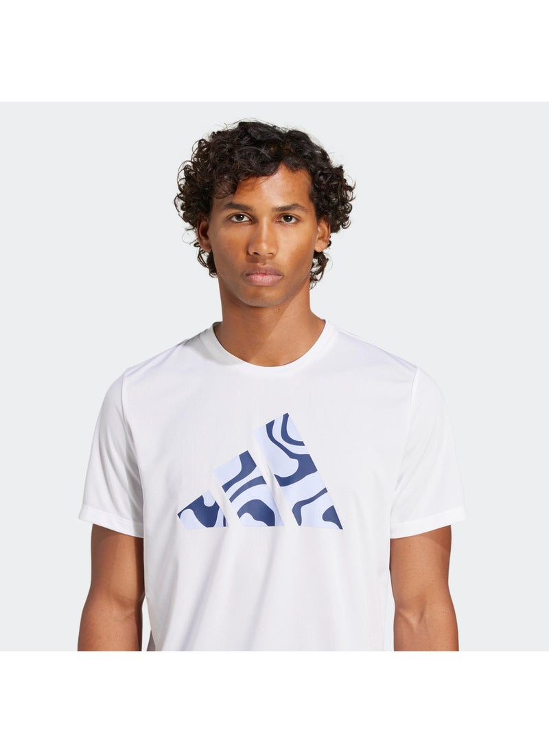 Adidas - Run It Brand Love T-Shirt - Image 1