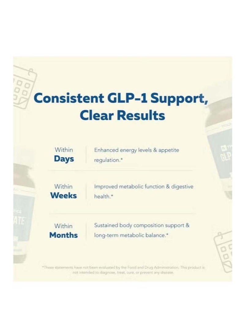 Triquetra Health 2 Pcs GLP-1 Support Supplement - GLP-Activate Natural Formula with Berberine | Appetite Suppressant & Weight Management | 90 Capsules - Image 3