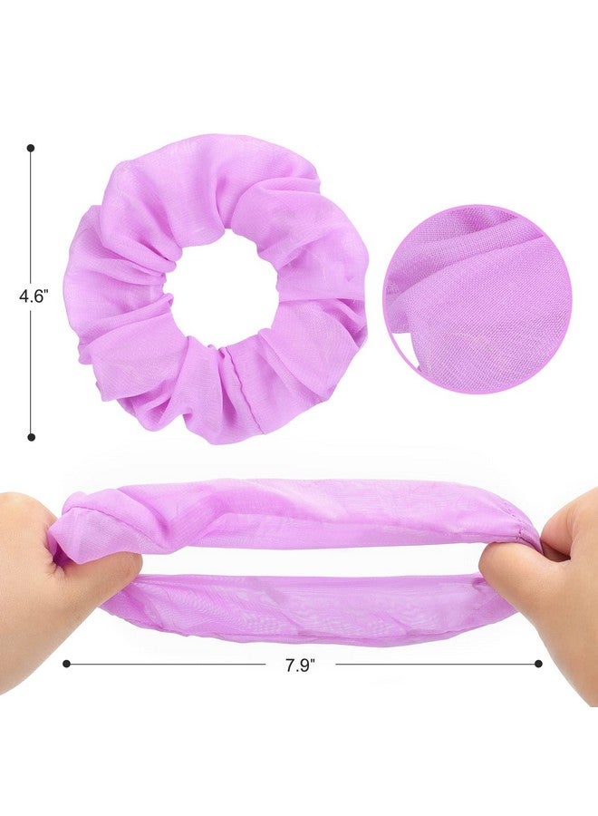 15 قطعة من ربطات الشعر LED، ربطات شعر خفيفة للنساء مع حقيبة مجوهرات فاخرة، ربطة شعر مضيئة للفتيات، ربطة شعر متوهجة ملونة من الشيفون، أوضاع إضاءة متعددة، هدايا ممتعة للحفلات - Image 5