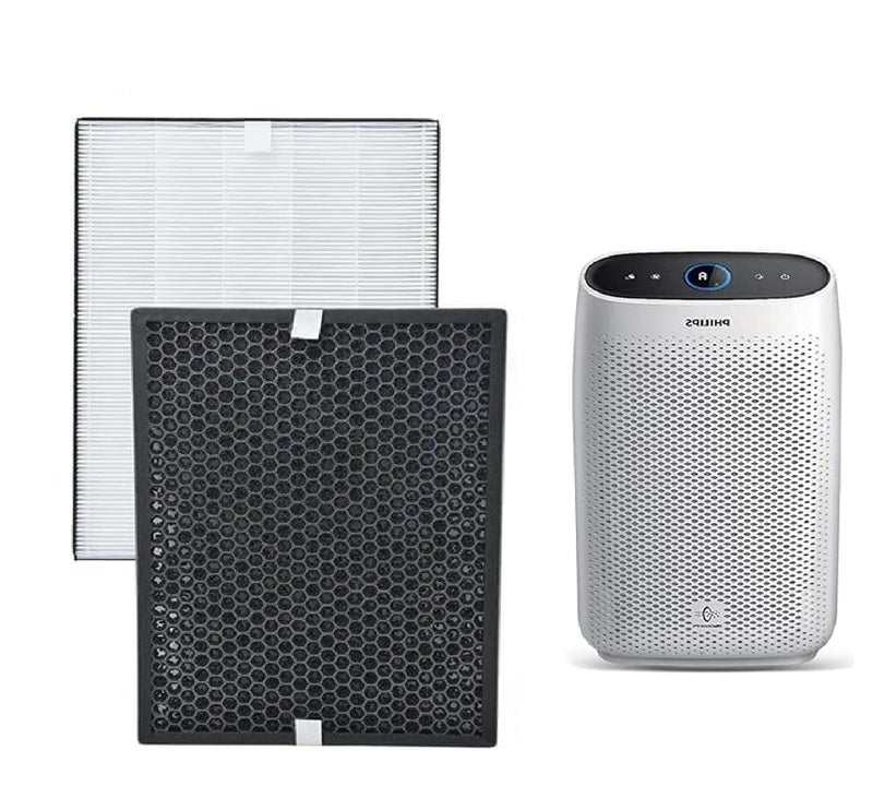 finehepa LongLasting Filter Compatible with AC121112151217 Air Purifier HighEfficiency Performance H13 Grade Replacement Filter Hepa FY1410 Carbon FY1413 SET  - Image 1
