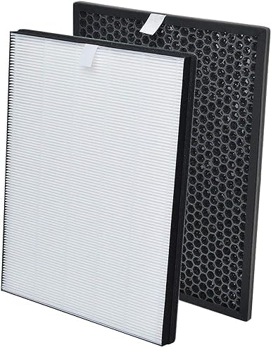 finehepa LongLasting Filter Compatible with AC121112151217 Air Purifier HighEfficiency Performance H13 Grade Replacement Filter Hepa FY1410 Carbon FY1413 SET  - Image 2